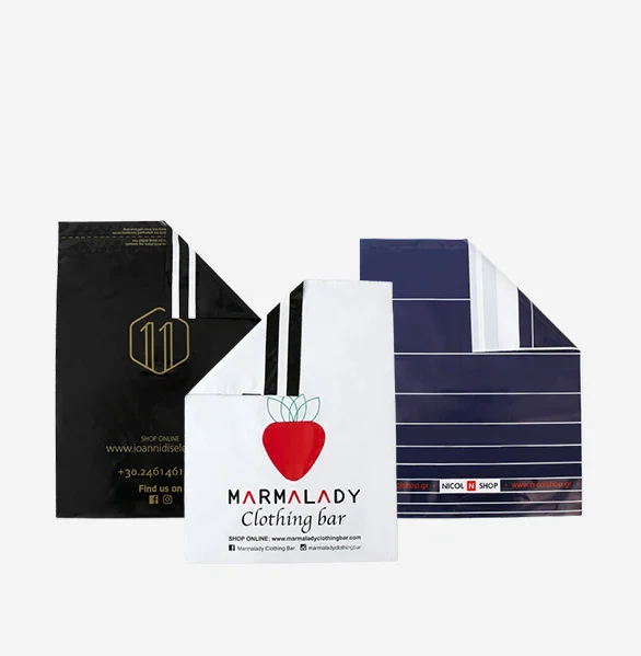 xenos-packaging-katigoria-plastikoi-fakeloi-courier Τρεις πλαστικοί φάκελοι κούριερ με αυτοκόλλητο κλείσιμο και εκτύπωση